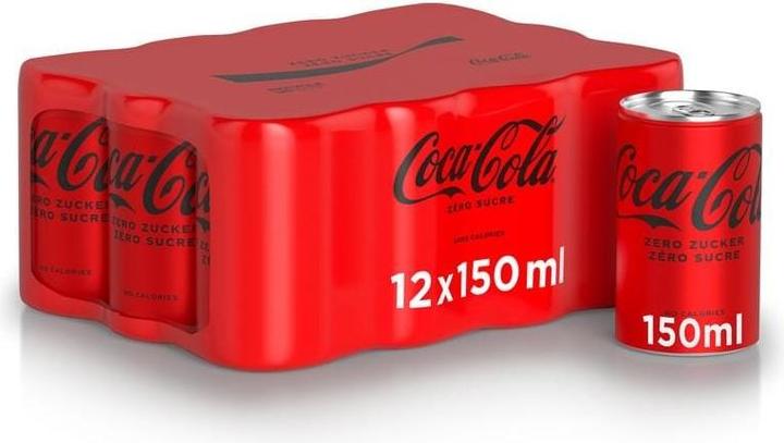 Image du produit Coca Cola Zéro (24 x 15 cl)