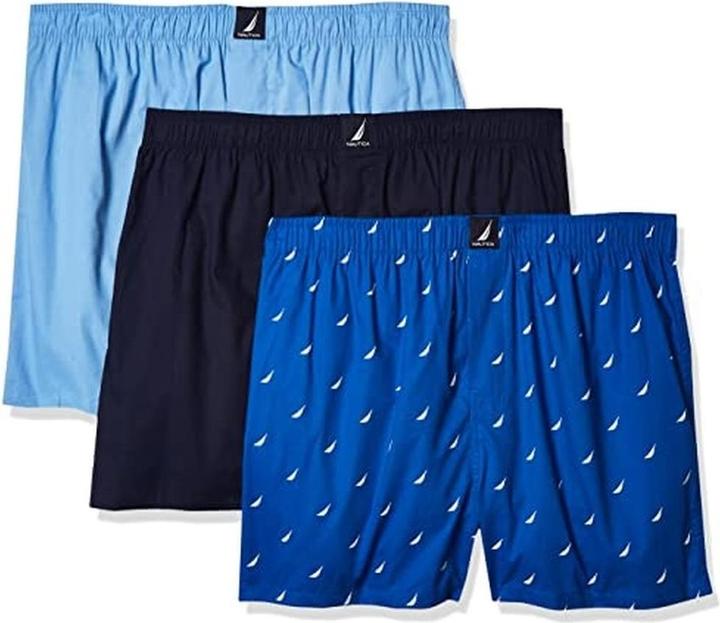 Immagine prodotto Nautica Boxer Uomo (M, confezione da 3)