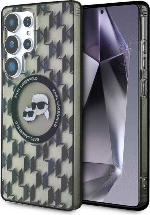 Produktbild Karl Lagerfeld Etui Button Karl & Choupette Heads On KL Pattern MagSafe Samsung Galaxy S25 Ultra cza (Samsung Galaxy S25 Ultra)