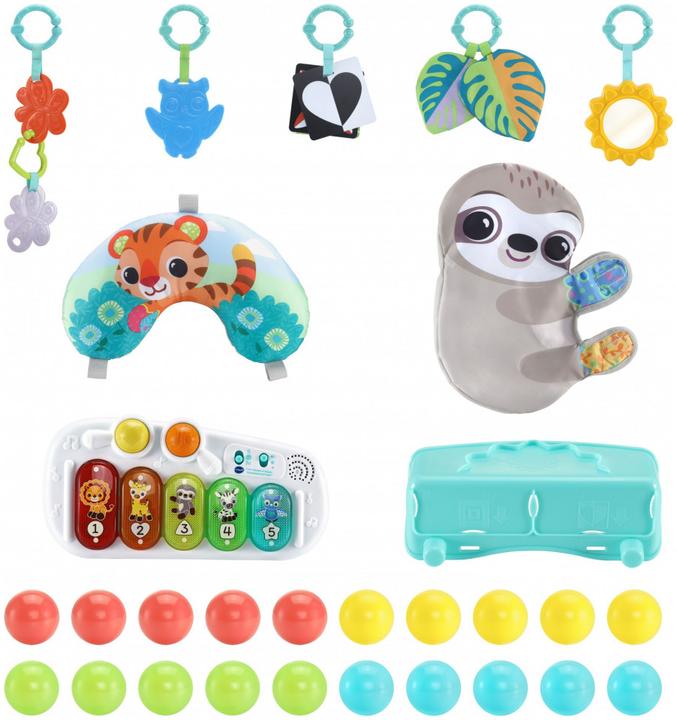 Image du produit VTech 550003 7-en-1 Grandir avec bébé Gym sensorielle