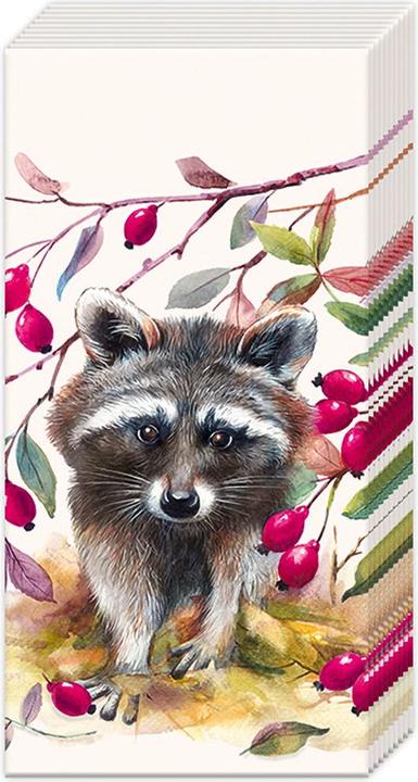 Image du produit IHR Papiertaschentücher "Waschbär"