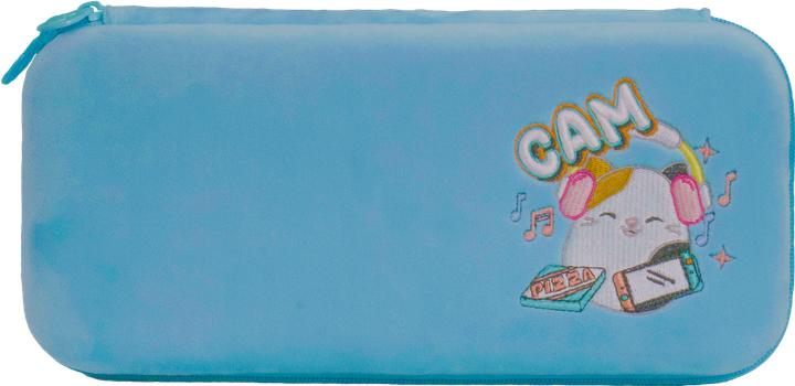 Actual product image Squishmallows Squishmallow Tasche plush case blue Switch2 (Switch, Switch 2, Switch Lite, Switch OLED)