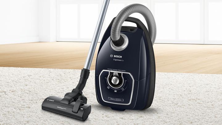 Produktbild Bosch Hausgeräte Vacuum cleaner BGB7X420 Bagged, Power 650 W, Dust capacity 2 L, Blue
