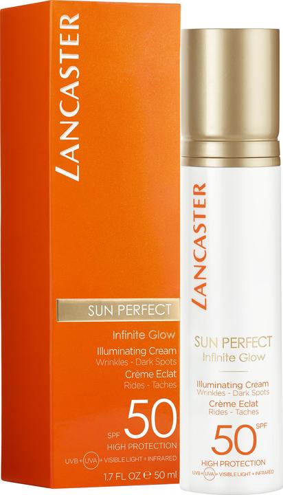 Image du produit Lancaster Soleil parfait, éclat infini (Crème solaire visage, SPF 50, 50 ml, 104 g)