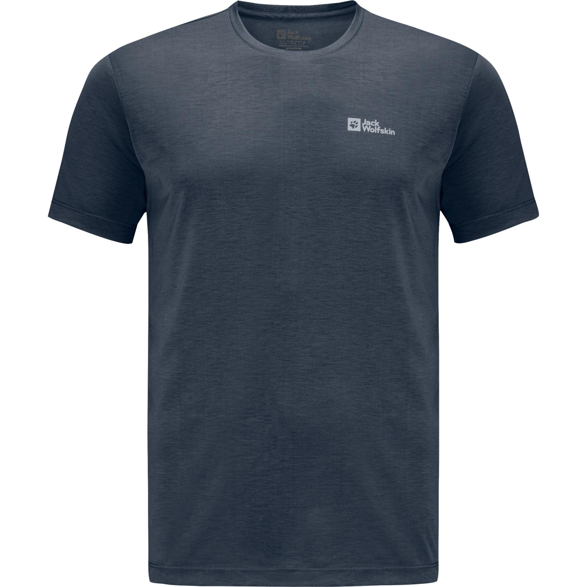 Jack Wolfskin, Herren, Sportshirt, Vonnan S/S T M (XXL), Blau, XXL