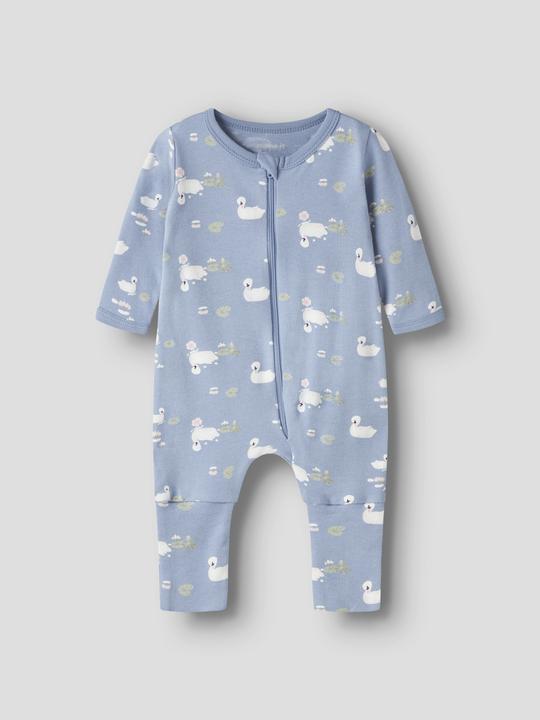 Produktbild Name it Nbfnightsuit 2p Zip Ff Swan Noos (80)