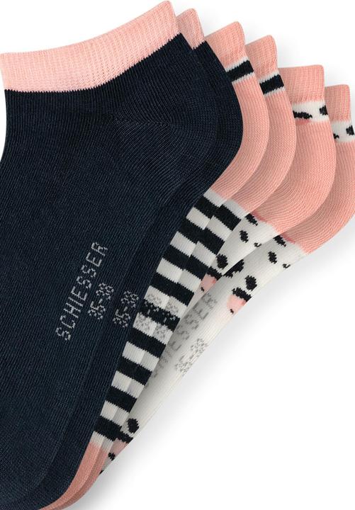 Immagine prodotto Schiesser Sneakersocken "Leo&Stripes" (confezione da 3, 35 - 38)