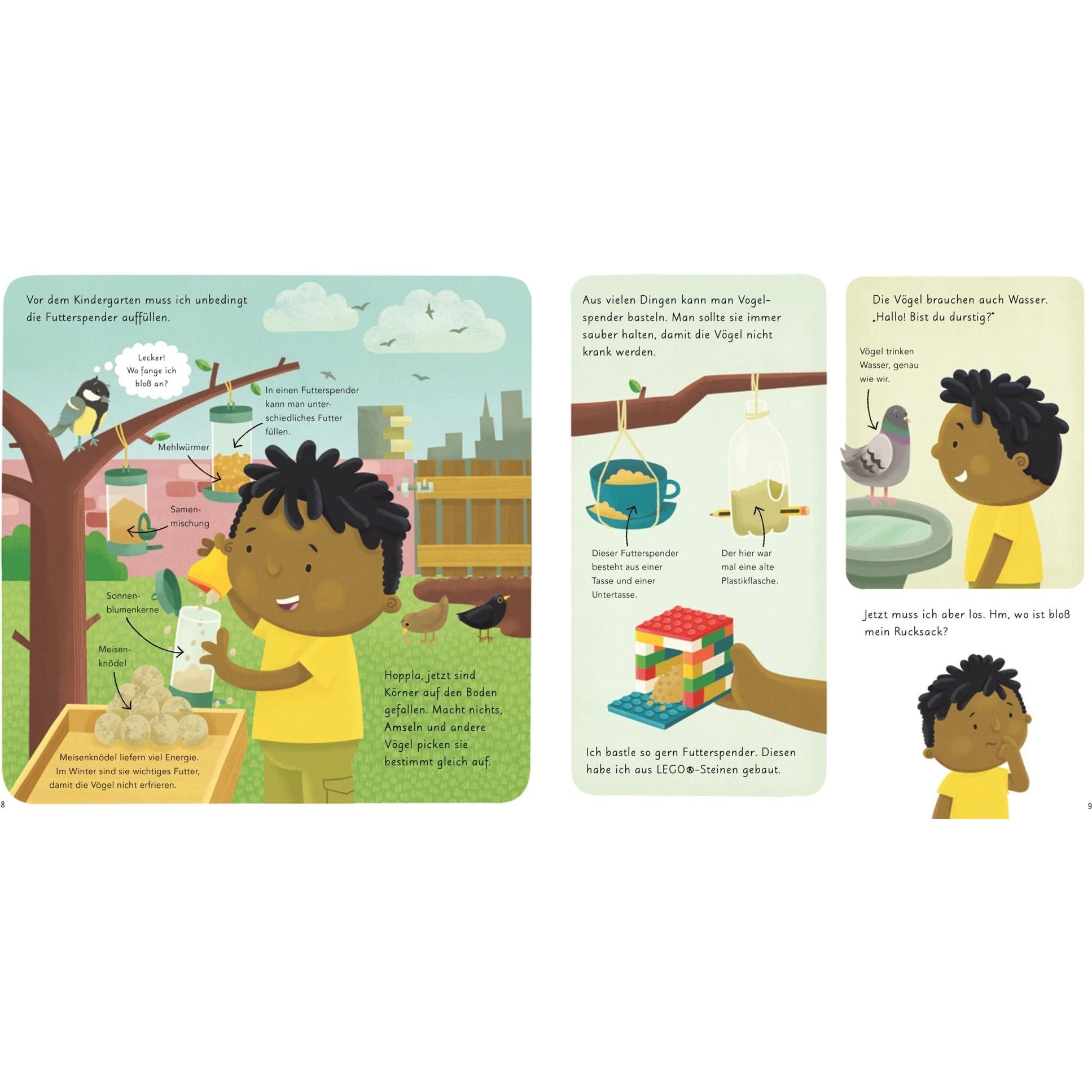 Thumbnail - Natur vor der Tür. Noah zeigt dir die Vögel, Kinderbücher von Jess French, Eva Sixt, DK Verlag - Kids, Duncan Beedie