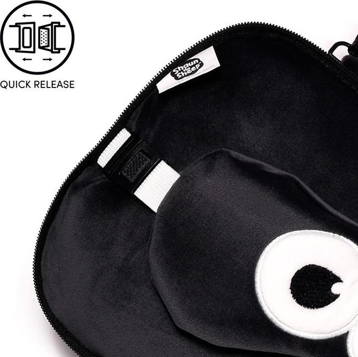 Actual product image Puckator Relaxeazzz plush Shaun (Sleeping mask, Head & neck pillow)