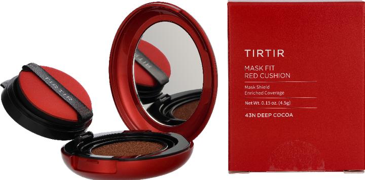 Produktbild TirTir Mini Size Mask Fit Red Cushion Foundation Full Coverage Weightless (Deep Cocoa)