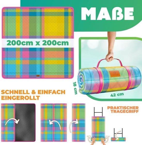 Produktbild Kesser Wasserdichte Picknick- und Campingdecke