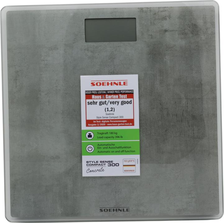 Produktbild Soehnle Style Sense Compact 300 Concrete (180 kg)