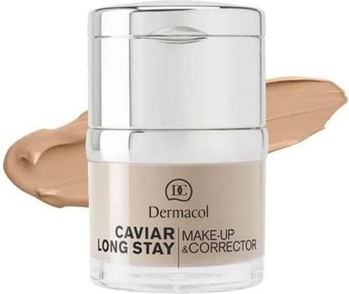 Actual product image Dermacol Caviar Long Stay Make-Up & Corrector (4 Tan)