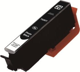 Produktbild Hermex Kompatible Tintenpatrone XL für Epson Expression Premium XP-520 (PBK)