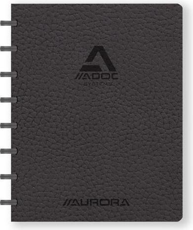 Produktbild Adoc Ringbuch (A5, Kariert, Weicher Einband)