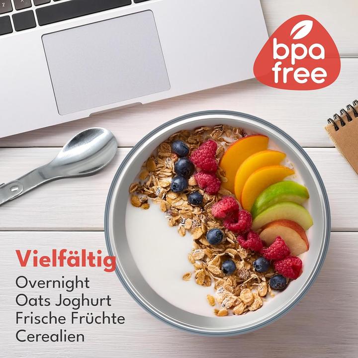 Produktbild Lebenlang Müslibecher To Go mit Löffel