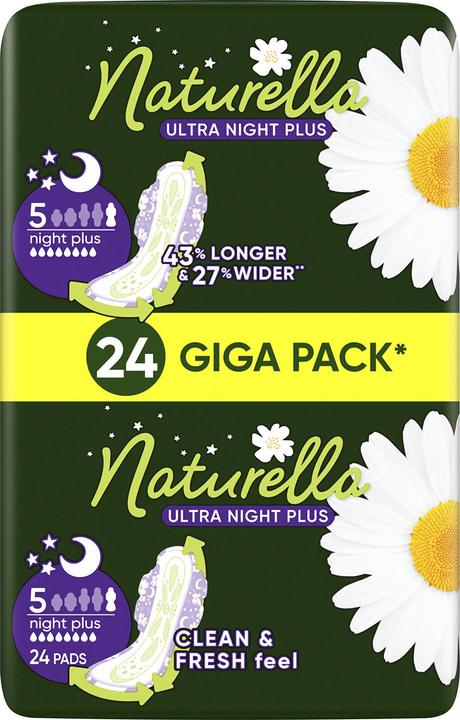 Produktbild Naturella Ultra Night Plus Damenbinden 24 Stück (24x)