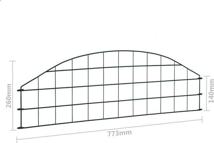 Produktbild vidaXL Gartenzaun