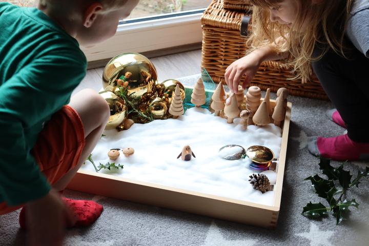 Image du produit TickiT Ensemble de 10 amis animaux en bois