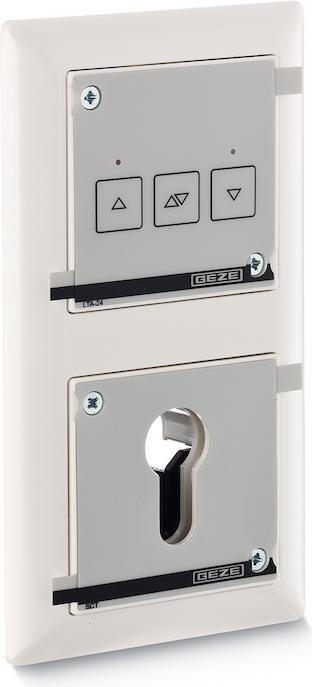 Produktbild Geze Lüfter-m.Schlüsselt. AS500 127176LTA-24-SCT für RWA 127176