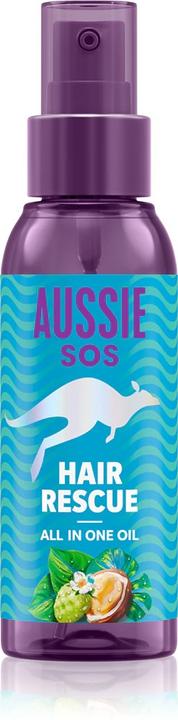 Actual product image Aussie SOS Hair Rescue All-in-One Hair Oil 100ml (100 ml)