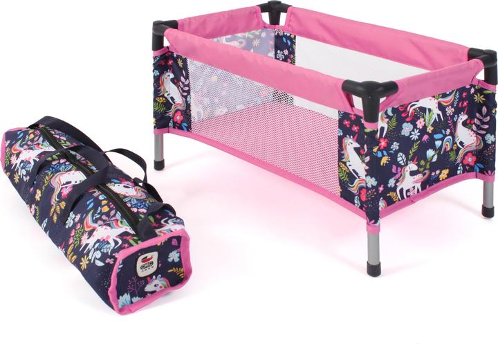 RELAX4LIFE Lettino Neonato con Materasso, Lettino da Campeggio per