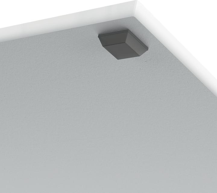 Produktbild Nobo Glassboard 23 cm x 15.2 cm, Grau (15.20 x 23 cm)