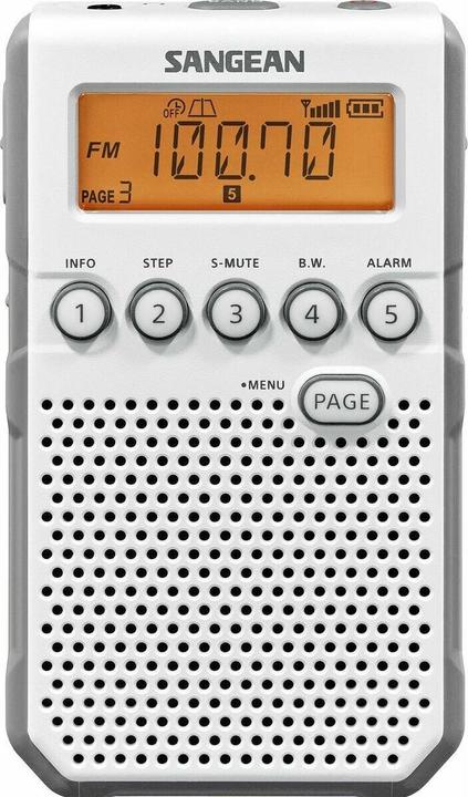 Produktbild Sangean DT-800 +BATT weiss-grau
