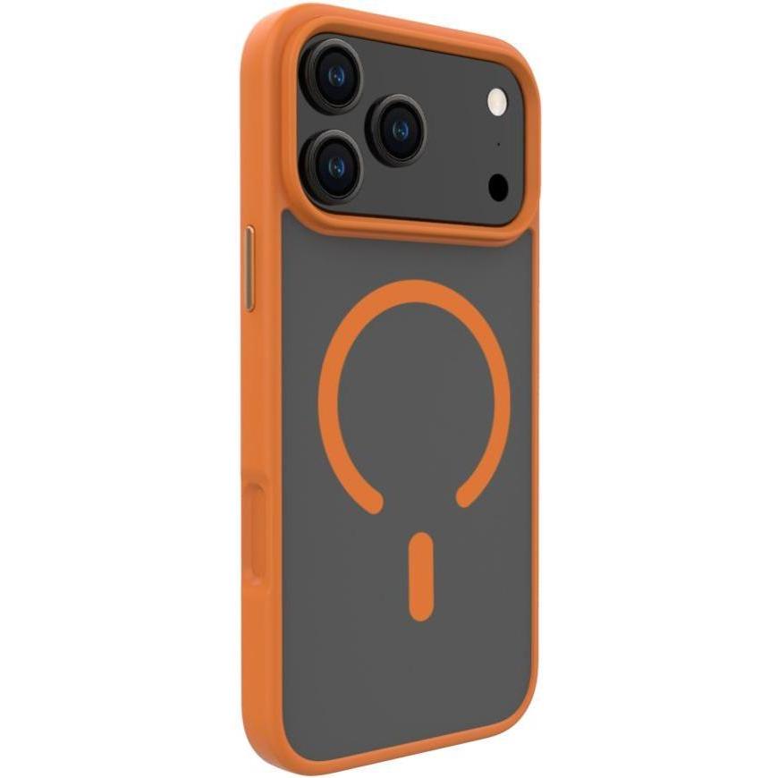 Evelatus Back panel cover Apple iPhone 17 Pro Max Hybird Case With MagSafe PC+TPU Orange (Apple iPhone 17 Pro Max), Cover smartphone, Arancia