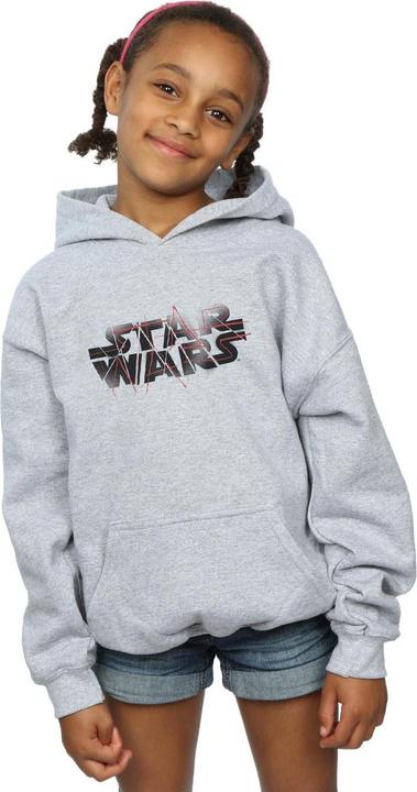 Immagine prodotto Star Wars The Last Jedi Spray Logo Felpa con Cappuccio Ragazze (128)