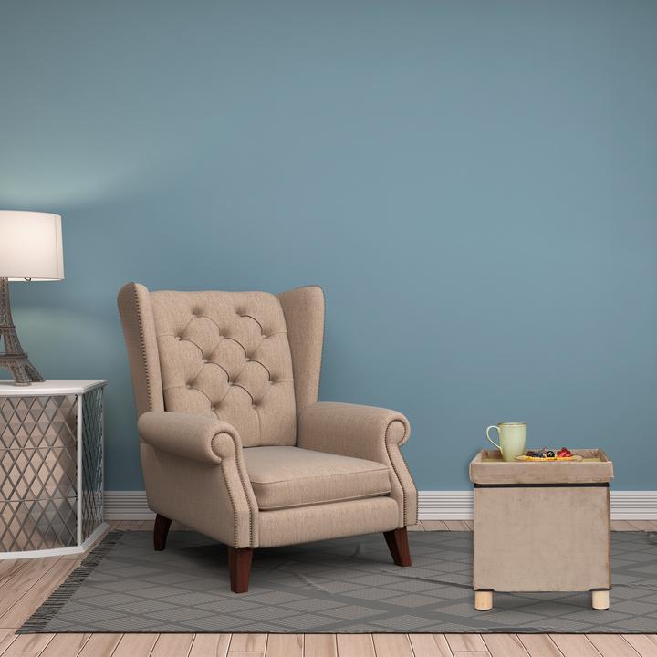 Produktbild Relaxdays Samthocker