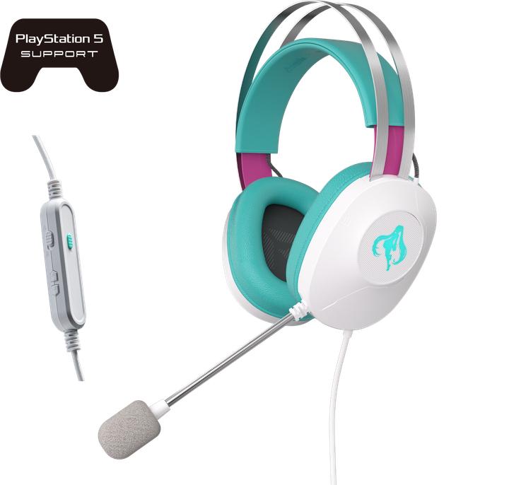 Actual product image ASUS TUF Gaming H1 Gen II Hatsune Miku Edition (Cable)