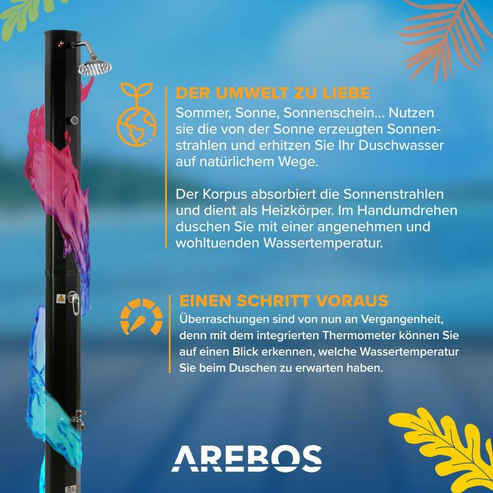 Produktbild Arebos Solardusche