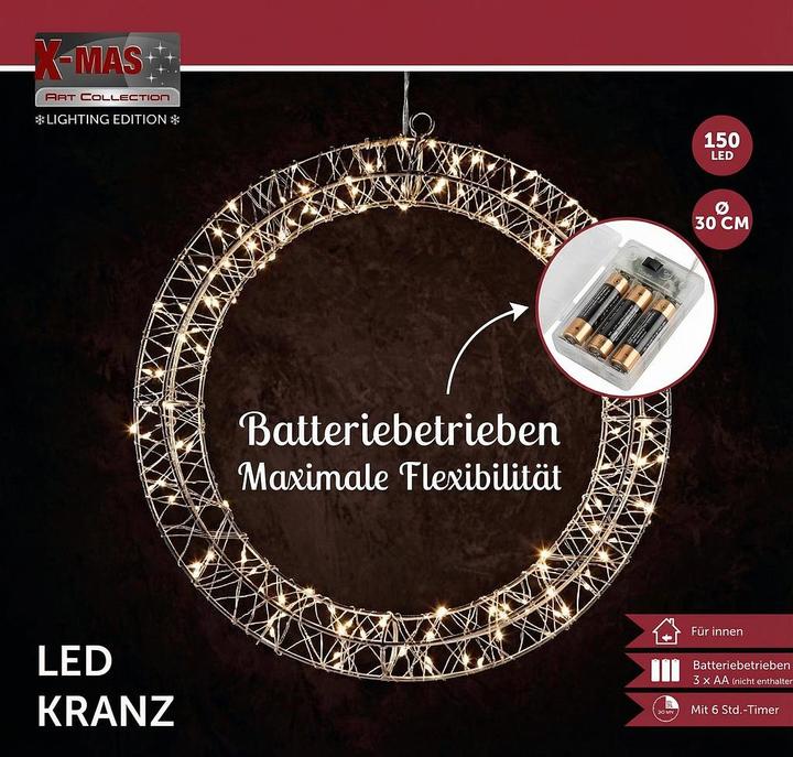 Produktbild Art Collection Lichter - Kranz 150 LED
