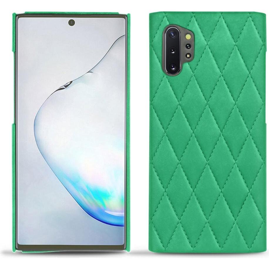 Noreve Lederschutzhülle (Samsung Galaxy Note 10+), Smartphone Hülle, Grün