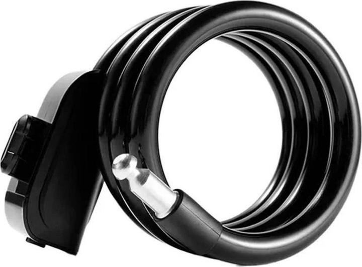 Productafbeelding Rockbros RKS515-BK fietsslot met 1,1 m sleutel - zwart (110 cm)