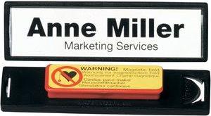 Actual product image Durable Name badges Clip-Card