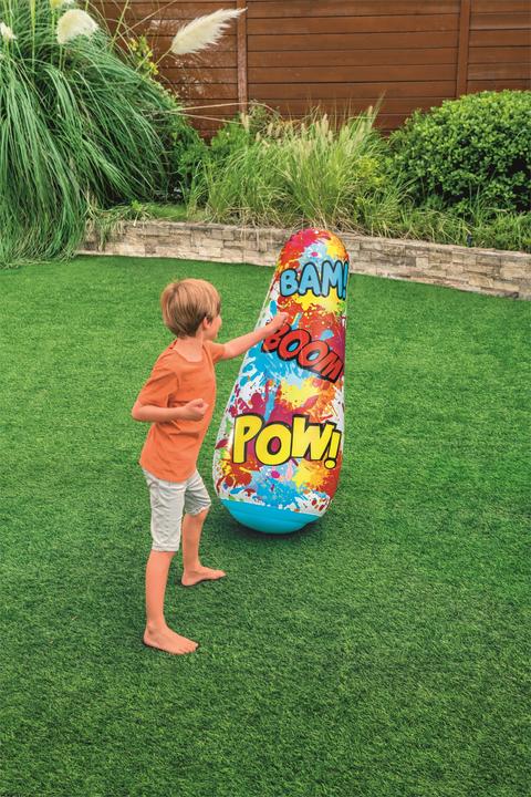 Actual product image Bestway Comic Blast Kids Inflatable Bop Bag