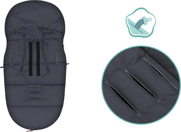 Produktbild Fillikid Winterfusssack Ogre grau