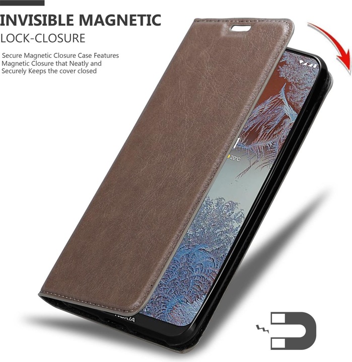 Actual product image Cadorabo Book Invis. Magnet sleeve (Nokia G10, Nokia G20)