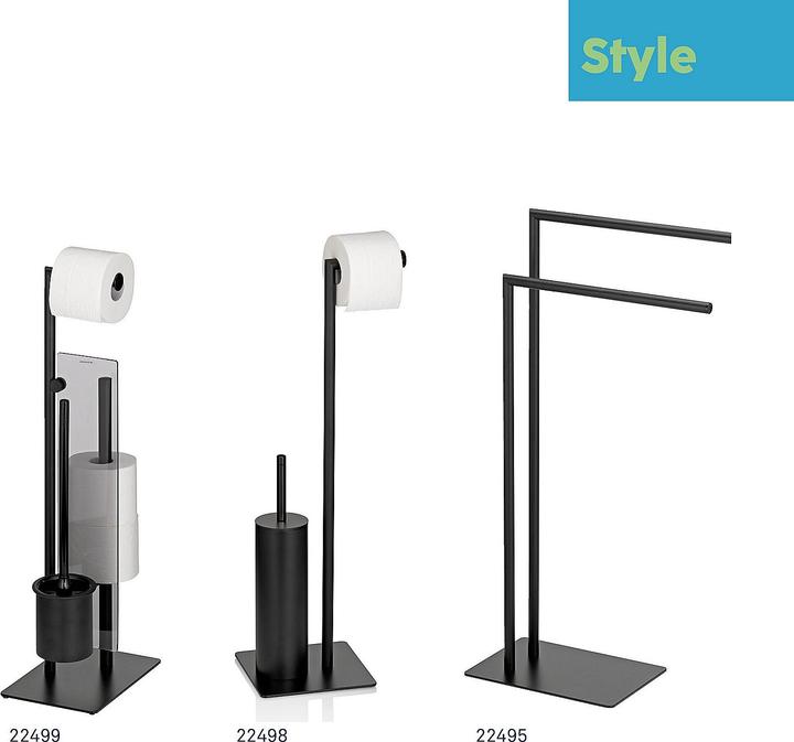 Actual product image Kela Towel holder Style black
