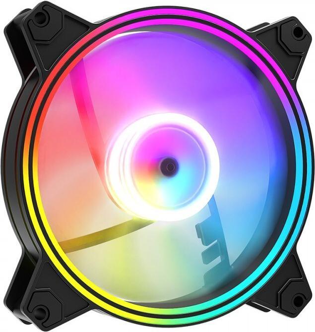 Actual product image Modecom Volcano Apex 120 Argb Black Reverse Fan (120 mm)