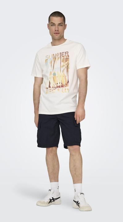Actual product image Only & Sons Cargoshorts Loc kurze Hose mit vielen Taschen (M)