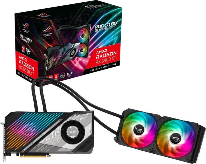 Produktbild ASUS Radeon ROG STRIX LC RX 6900 XT GAMING (16 GB)