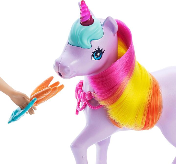 Actual product image Barbie Dreamtopia doll and unicorn