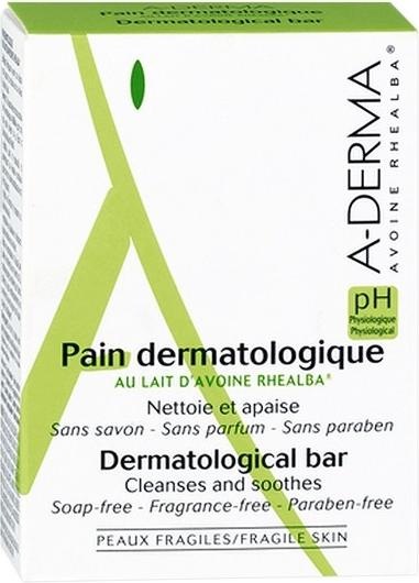 Valeurs nutritives et ingrédients A-Derma Pain Peaux sensibles (Crème nettoyante, 100 ml)