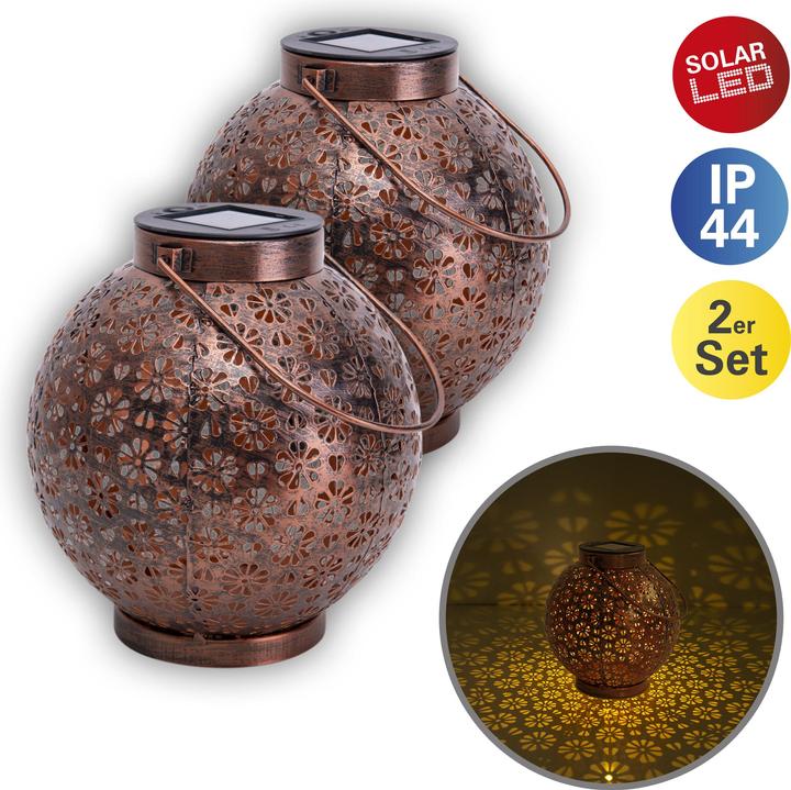 Produktbild Näve LED Deko-Solarleuchte (IP44)