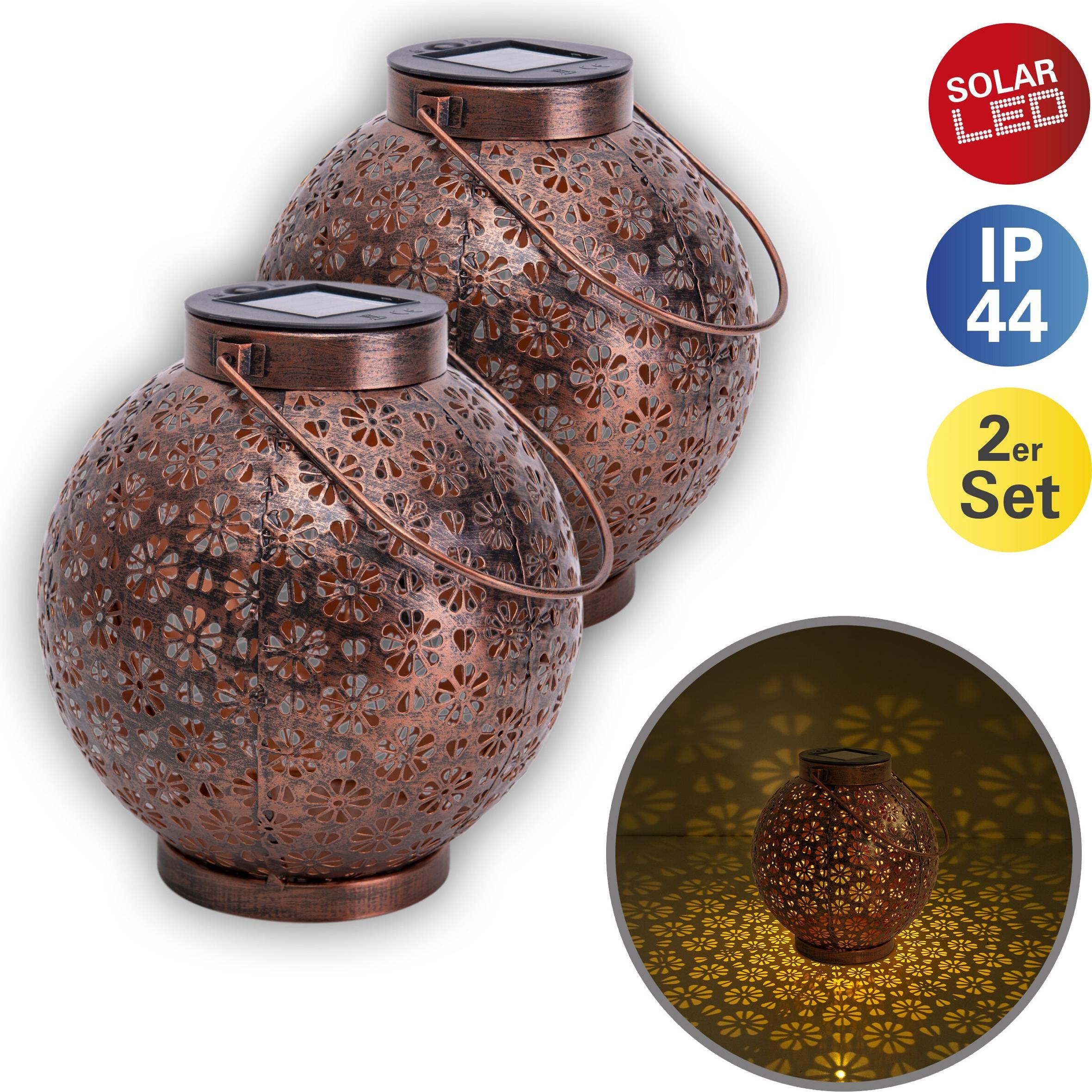 Thumbnail - Näve, Gartenbeleuchtung, LED Deko-Solarleuchte (IP44)