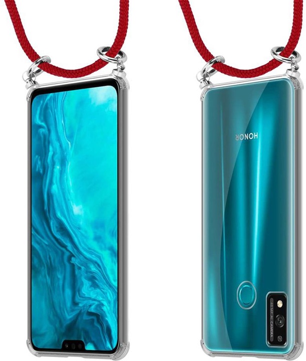Produktbild Cadorabo TPU Handy Kette SILBER Cover
