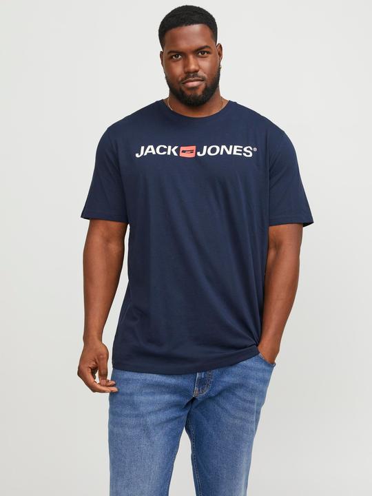 Image du produit Jack & Jones T-shirt plus size en jersey de coton (8XL)